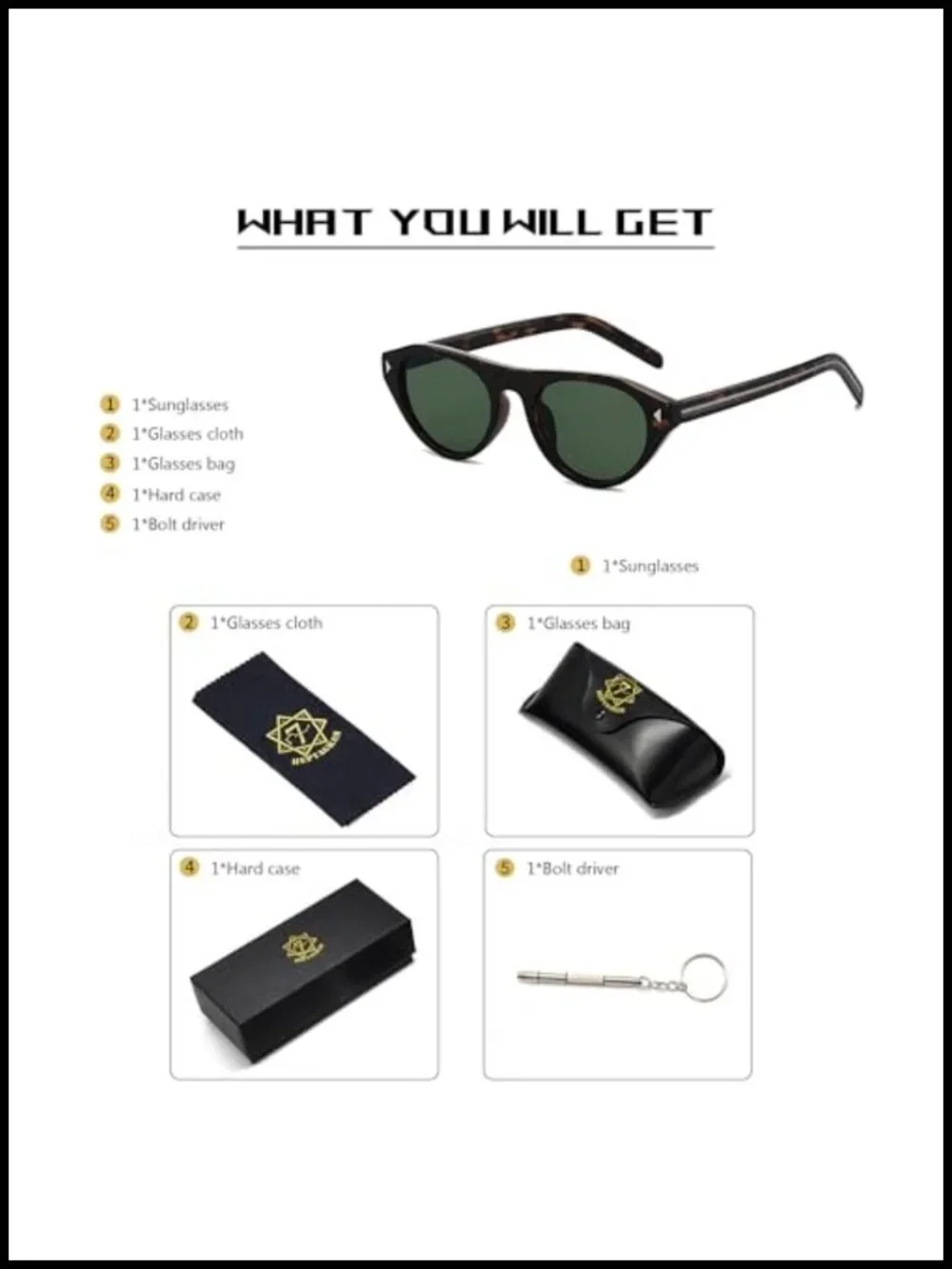 Retro Oval Sunglasses UV400 Protection Cat Eye Narrow Vintage Disco Shades